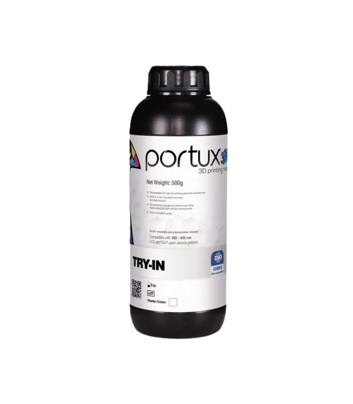 RESINA PORTUX 3D TRY IN