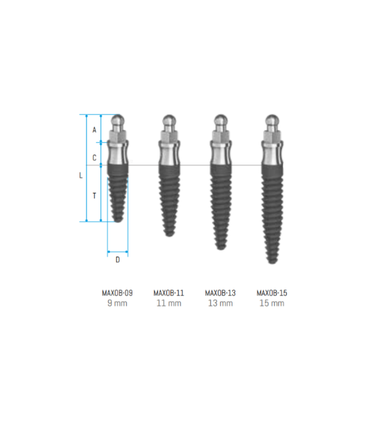 MB MAXILAR O-BALL Ø 3 mm