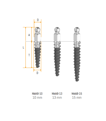 SD O-BALL NON COLLARED Ø 2.1 mm