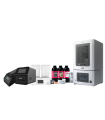 Full Solution: Lumii Printer + Wash + Mixer & ResinStudy Model, Water Washable, Orthomodel