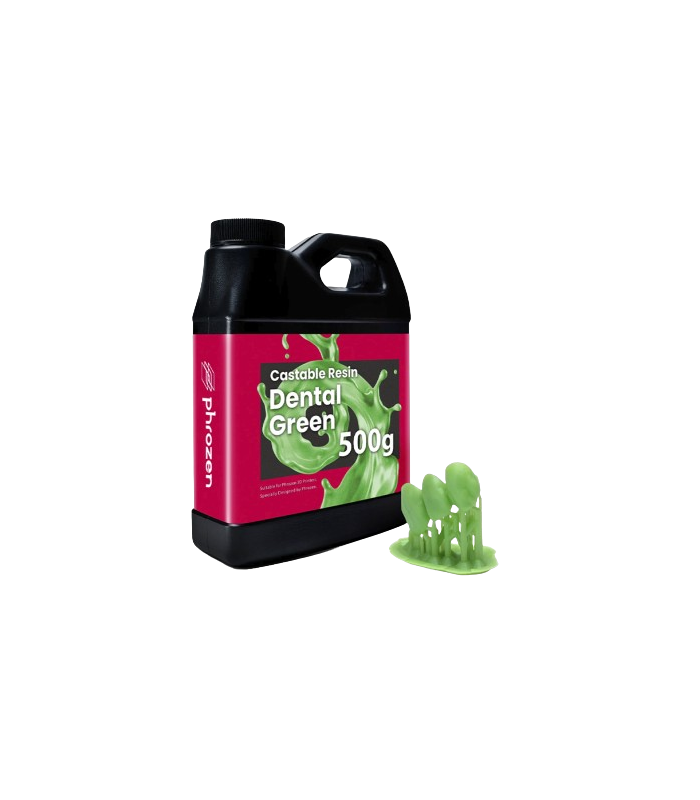 RESINA PHROZEN CASTABLE DENTAL GREEN 500G